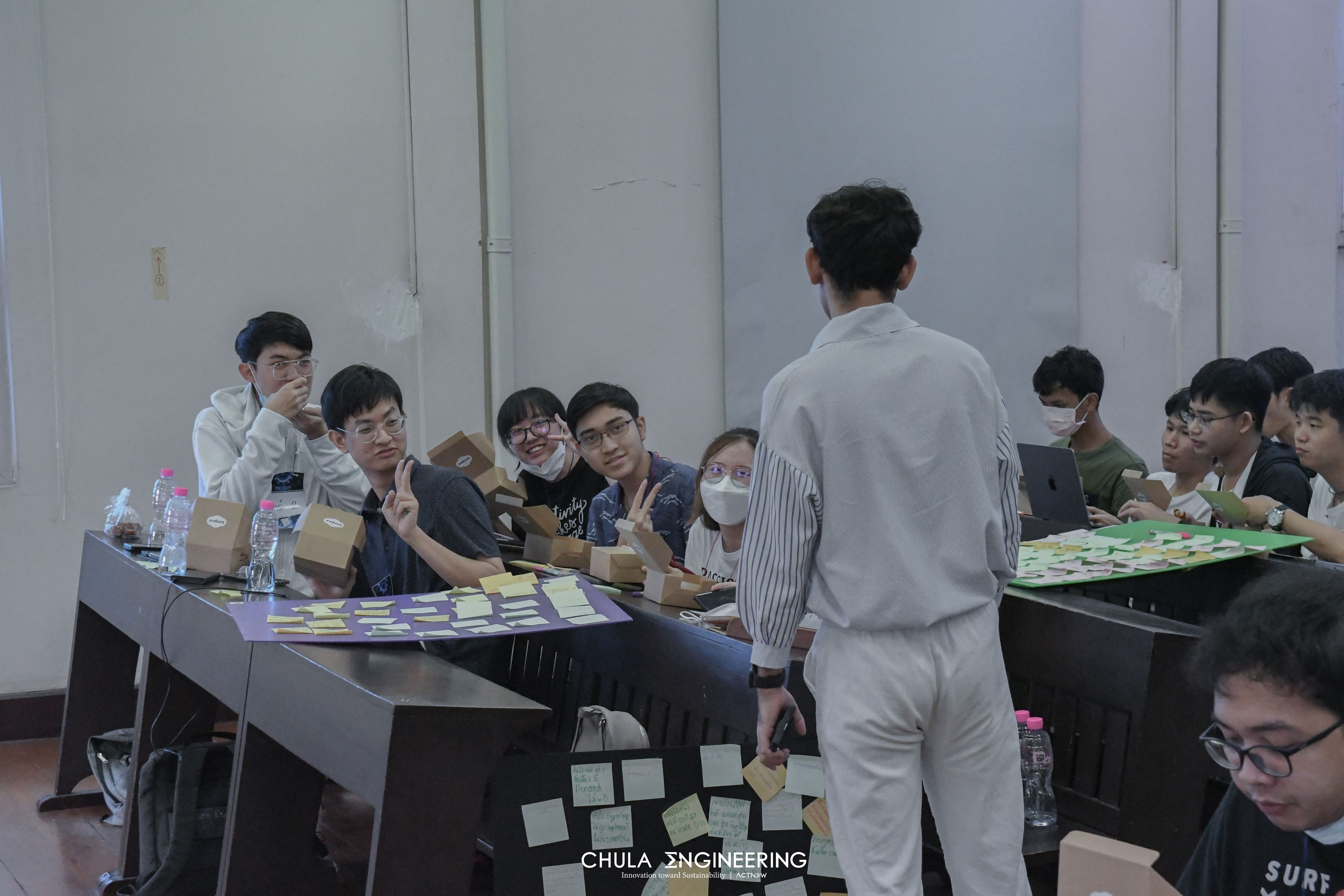 ภาพบรรยากาศงานกิจกรรม Design Thinking ร่วมกับ Bangkok bank