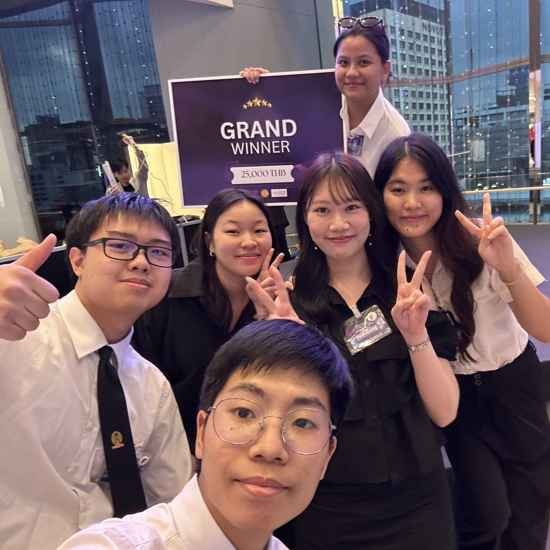 The Department of Computer Engineering, Faculty of Engineering, Chulalongkorn University, would like to extend its warmest congratulations to the students from the Computer Engineering and Digital Technology program for their outstanding achievement in the BJM MediaX: AI Innovation Hackathon 2025 – AI x Communication: Strategies, Stories, Society contest. - รูปภาพที่ 4