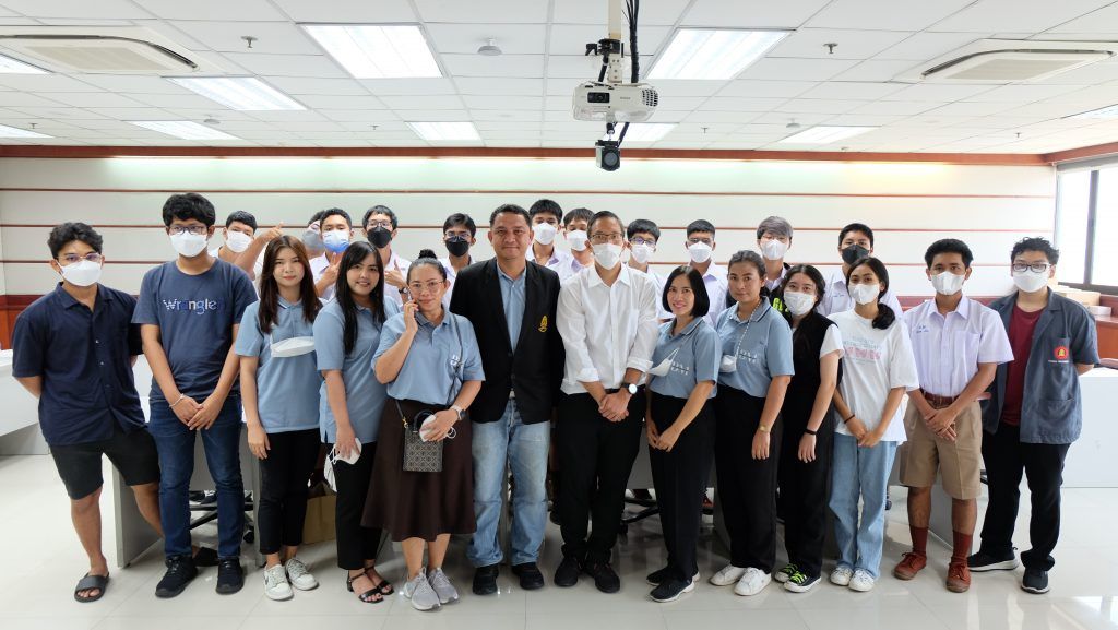 รูปบรรยากาศ คณะอาจารย์และนักเรียนโรงเรียนเบญจมราชูทิศ จ.นครศรีธรรมราช เข้าเยี่ยมชมภาควิชาฯ - รูปภาพที่ 1
