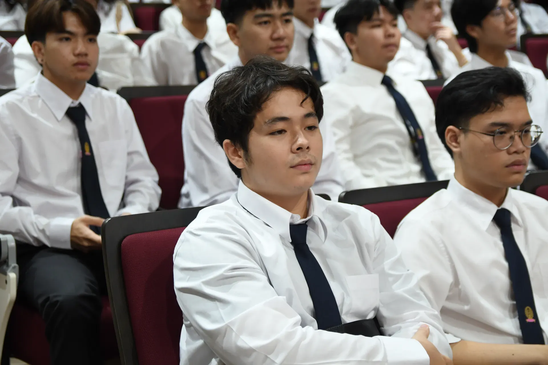 ประมวลภาพงานปฐมนิเทศนิสิต หลักสูตรวิศวกรรมคอมพิวเตอร์และเทคโนโลยีดิจิทัล (CEDT) ภาควิชาวิศวกรรมคอมพิวเตอร์ คณะวิศวกรรมศาสตร์ จุฬาลงกรณ์มหาวิทยาลัย  - รูปภาพที่ 3