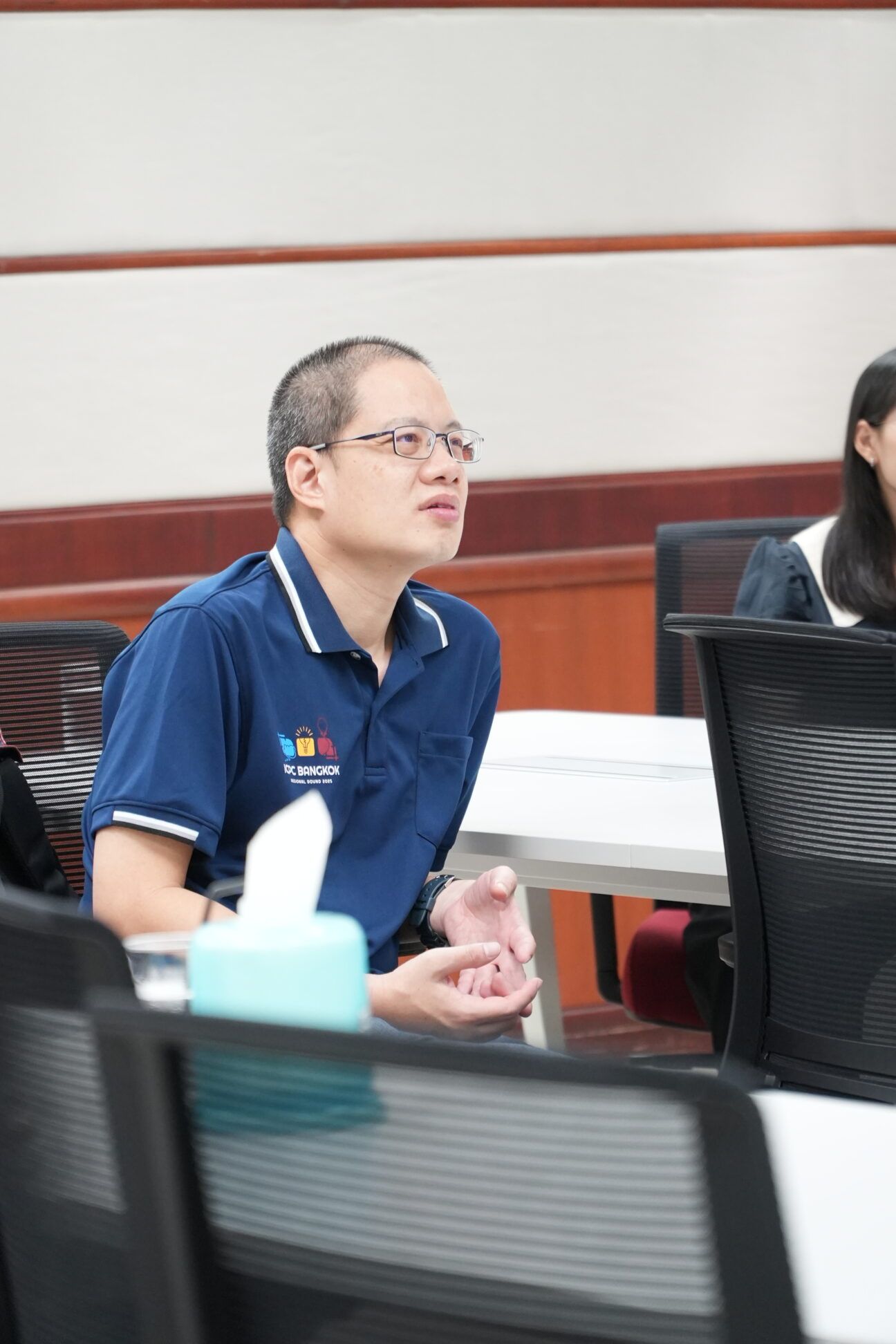 ภาพบรรยากาศงานปฐมนิเทศ ระดับบัณฑิตศึกษา ภาคปลาย 2568 - รูปภาพที่ 4