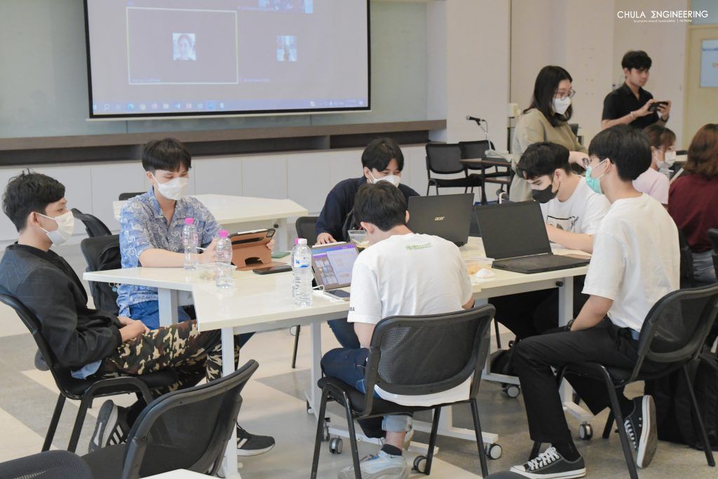 ภาพบรรยากาศวันสุดท้ายของงานกิจกรรม Design Thinking ร่วมกับ ทีมวิทยากร จาก ธนาคารกรุงเทพ - รูปภาพที่ 4