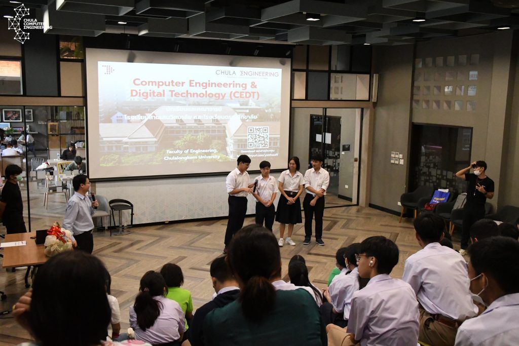 ภาควิชาวิศวกรรมคอมพิวเตอร์ ต้อนรับ คณะอาจารย์และนักเรียนจาก โรงเรียน สามเสนวิทยาลัย และ โรงเรียนดรุณสิกขาลัย - รูปภาพที่ 5