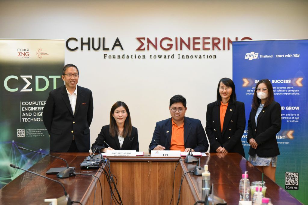 ภาควิชาวิศวกรรมคอมพิวเตอร์ คณะวิศวกรรมศาสตร์ จุฬาลงกรณ์มหาวิทยาลัย จับมือ บริษัท เอฟพีที ซอฟท์แวร์ (ไทยแลนด์) จำกัด เพื่อผลิตกำลังคนไอทีคุณภาพ สู่ภาคอุตสาหกรรม - รูปภาพที่ 5