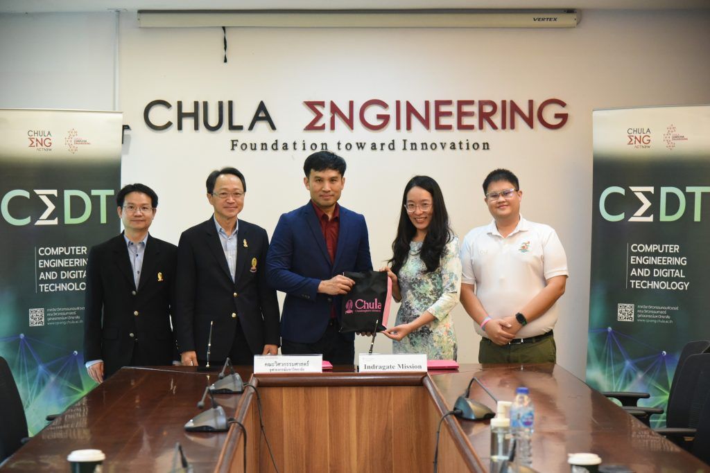 ภาควิชาวิศวกรรมคอมพิวเตอร์ คณะวิศวกรรมศาสตร์ จุฬาลงกรณ์มหาวิทยาลัย จับมือกับ อินทราเกต มิชชั่น ร่วมมือกันพัฒนานิสิต CEDT สู่ยุคดิจิทัลอย่างยั่งยืนและมีประสิทธิภาพ - รูปภาพที่ 5