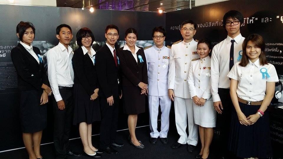 ตัวแทนภาควิชาวิศวกรรมคอมพิวเตอร์ ร่วมรับเสด็จและนำเสนอผลงานในนิทรรศการศิลปะเพื่อคนตาบอด