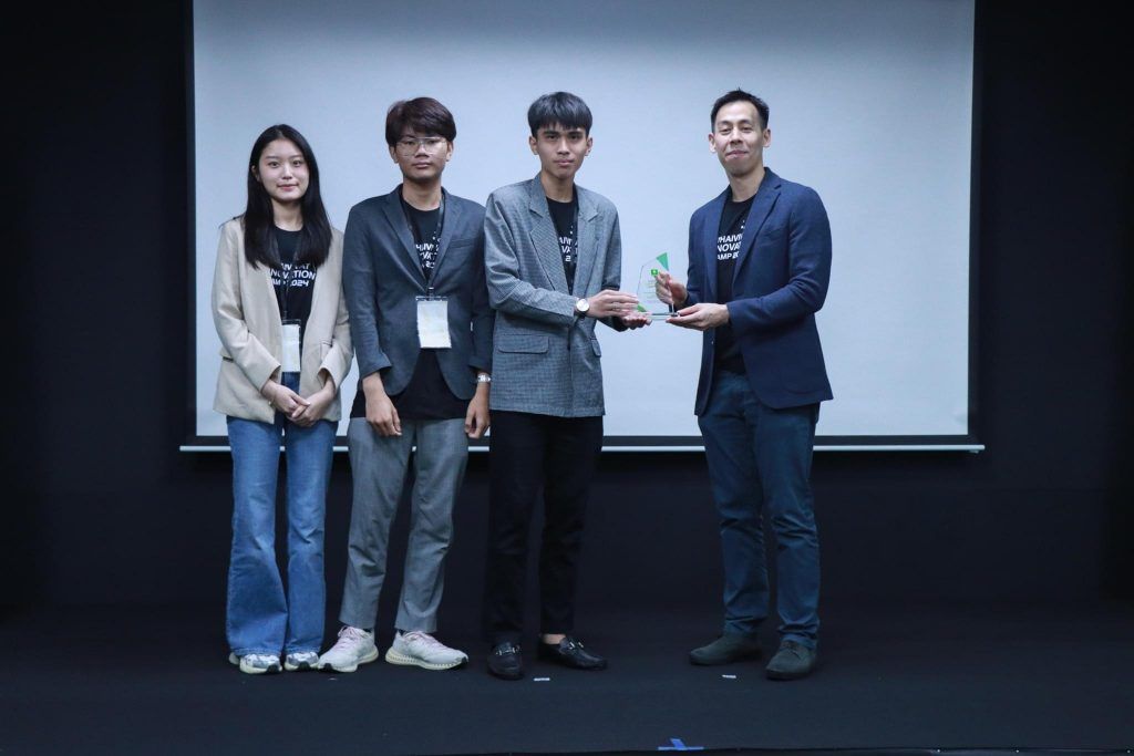 ภาควิชาวิศวกรรมคอมพิวเตอร์ขอแสดงความยินดีกับนิสิตที่ได้รับรางวัลรองชนะเลิศ ในงาน Thaivivat Innovation Camp 2024 - รูปภาพที่ 1